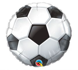 Lote de 100 Globos metalizados pelota de fútbol de 18" a Colombia