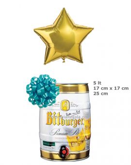 Barril 5 Litros de Cerveza alemana Birburger. Envios a toda Colombia sin costo adicional. ¡El te adorará! ÚLTIMAS UNIDADES