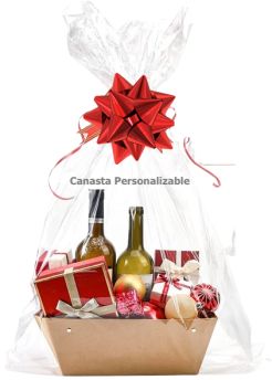 Ancheta Canasta gourmet navideña para personalizar. Anchetas personalizadas, Canasta navideña personalizada, Entrega a domicilio en Colombia