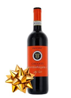 Sorprende a tus seres queridos con el Vino Tinto DOCG Piccini Chianti. Un regalo elegante y lleno de sabor en una botella de 750 ml. Envíos gratis en toda Colombia