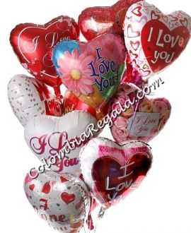 Globos I Love You, Globos Te amo, Globos Te quiero, Globos metalizados en Colombia, Enviar Globos a Colombia, Enviar Globos a Bogota, Enviar Globos a Bucaramanga, Globos I love You a Bogota, Regalos a domicilio