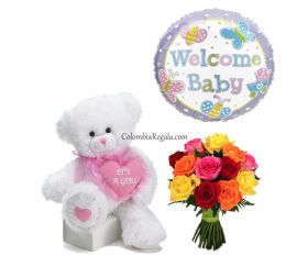 Set Regalo, Regalos, Recien, Nacida, Bebe, Niña, Nacimiento, Maternidad, Baby Girl en Colombia, Entrega a domicilio, Compra online, Rapido, Facil y Seguro, Entrega en Toda Colombia, Entrega a Domicilio Gratis