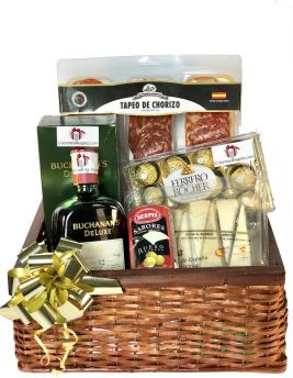 Set corporativo con Buchanan's Deluxe. Envios a Colombia