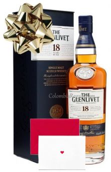 Botella de Glenlivet 18 Años a domicilio en Colombia, Bogota, Cali, Medellin, Bucaramanga, Monteria, Santa Marta, Barranquilla, Cartagena, Cucuta, Neiva, Pasto, Chia, Buga, Tulua, Valle del Cauca, Popayan