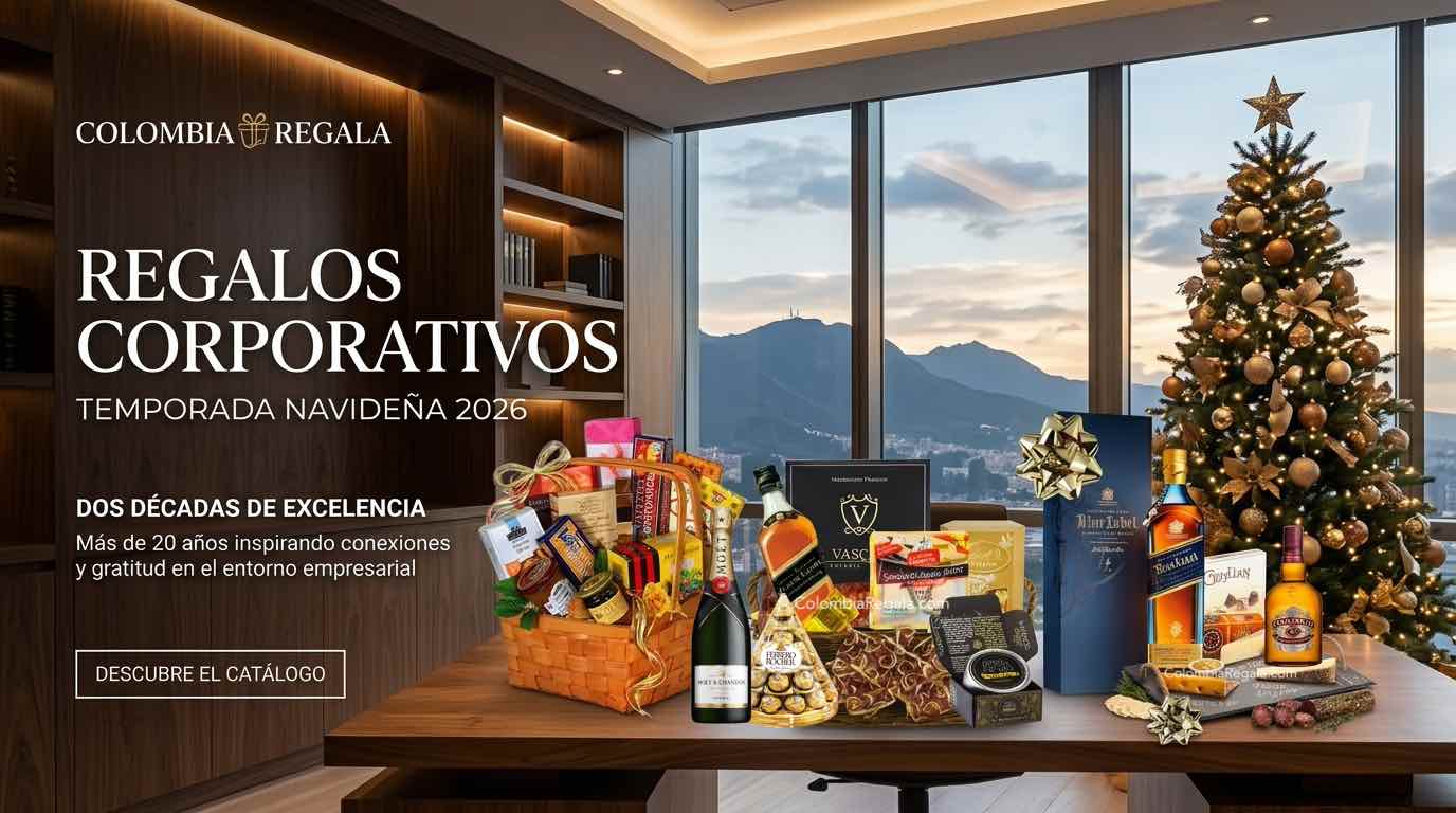 Regalos corporativos de Navidad a Colombia