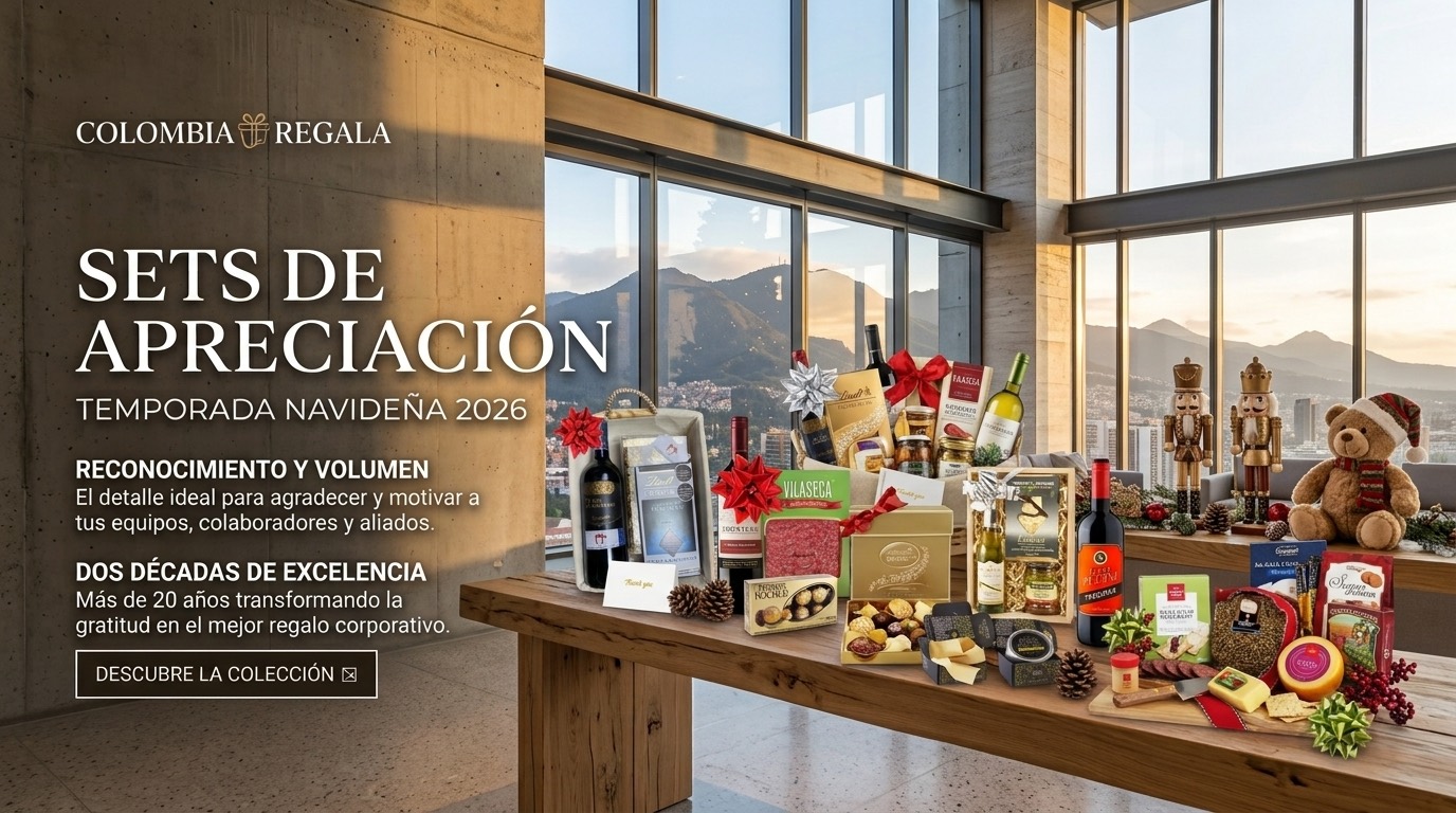 Sets de apreciación - Regalos navideños para empleados y colaboradores en Colombia